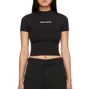 Heron Preston Black Women's Top